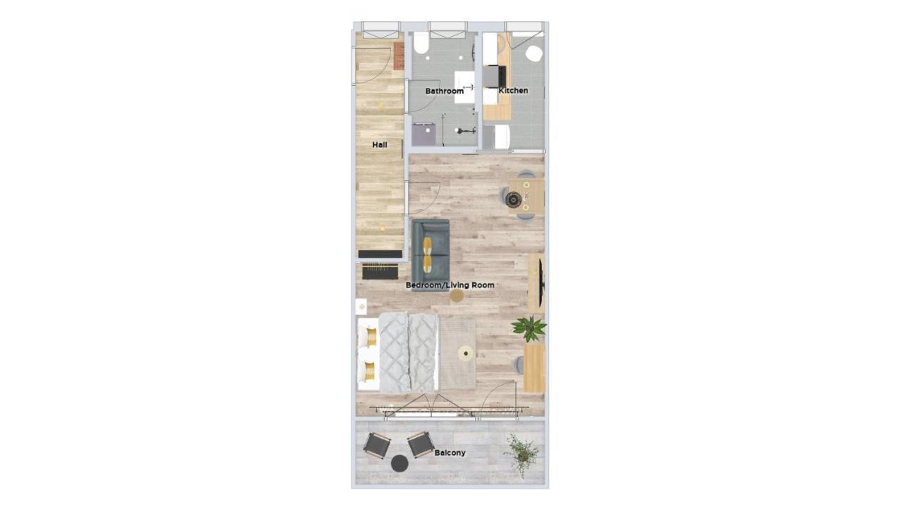 Apartment Zentral. Stylisch. Balkon&parkplatz. Netflix *